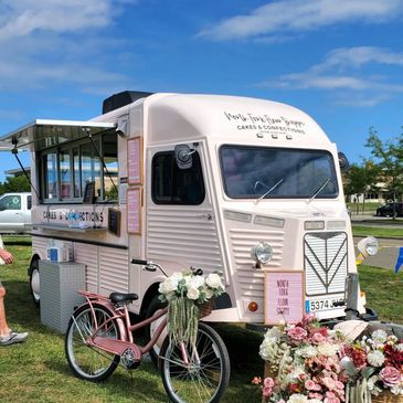 Vintage Style Food Trailer 