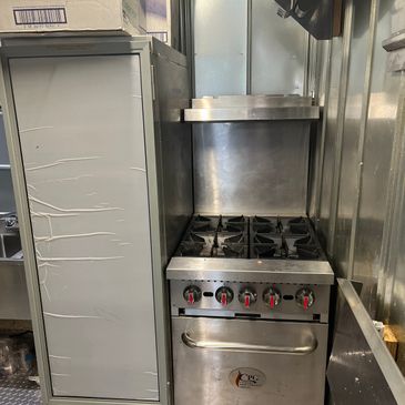 Custom BBQ Food Truck 