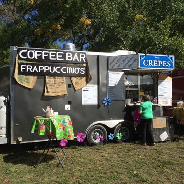 Food Trailer - Specialty set up for Crepes and Coffee Bar