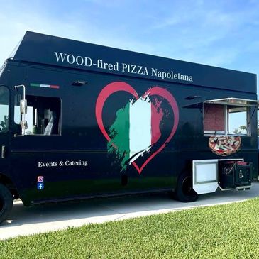 Wood-fired PIZZA truck for sale