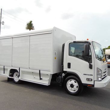 2021 Isuzu NPR Beverage Truck