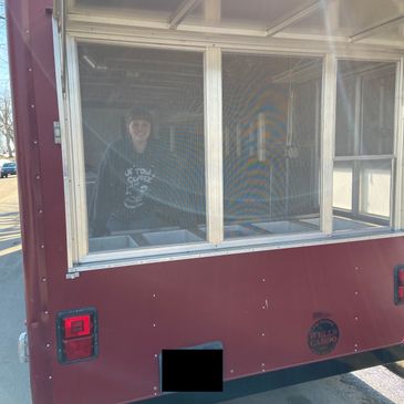 Custom built specialty coffee trailer 