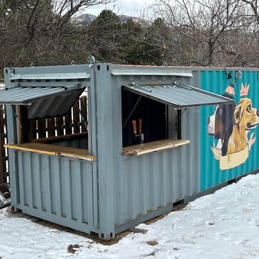 Unique Custom Shipping Container Bar