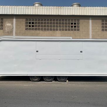 8-Meter Vintage Style Food Trailer for Sale
