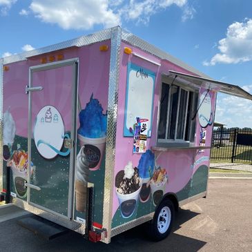 Ice cream/Shaved ice food trailer