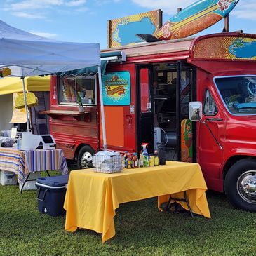 Bright Red Chattanooga Food Truck