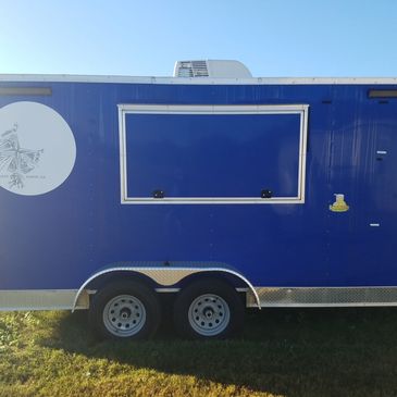 2021 Eagle Cargo 7X16 Food Concession Trailer