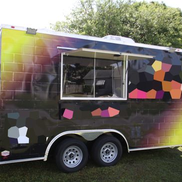 LIKE NEW - 14 ft Food Trailer FULLY EQUIPPED w/ or w/o Business Plan Brand