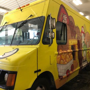Fun Yellow Food Truck for Sale
