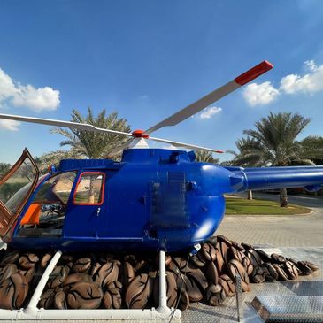 First Helicopter Cafe in the World